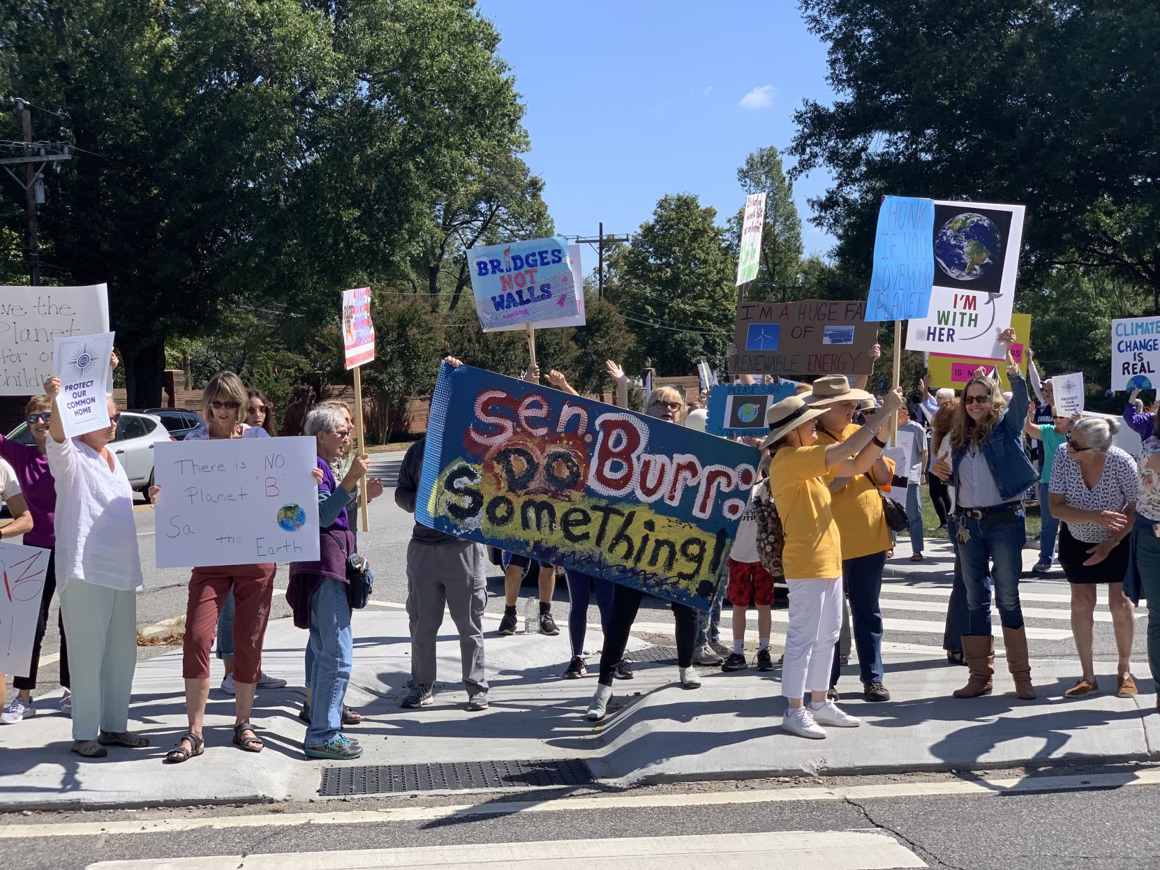 Climate protest